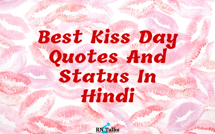 Best Kiss Day Quotes and Status in Hindi