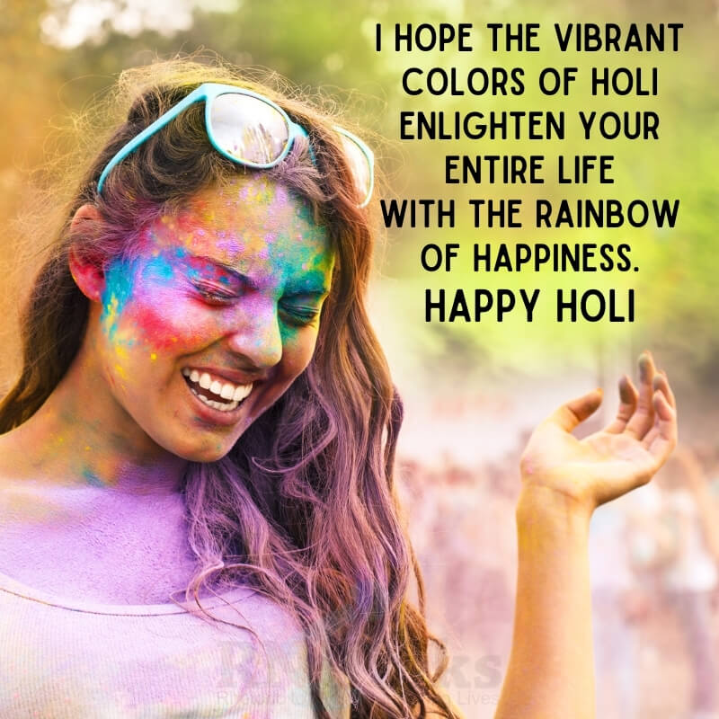 Colorful Holi Quotes in English | Holi Wishes In English