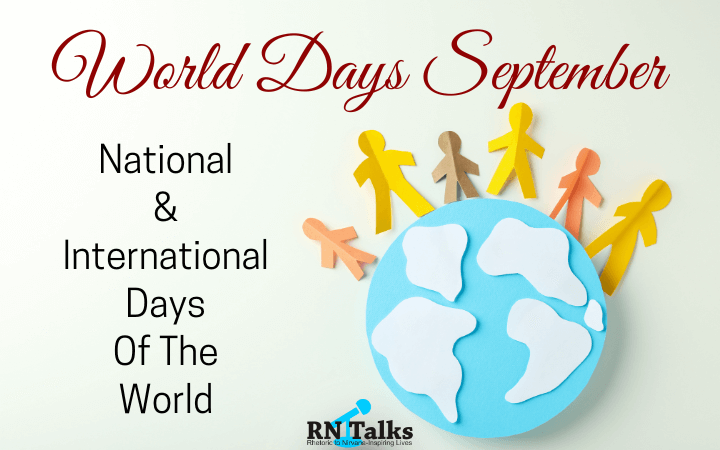 Important National and International Days In September